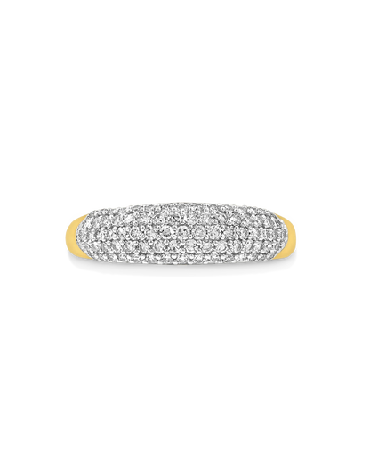 Diamond Dome Ring .50 Carat TW Diamond | 14kt Yellow Gold