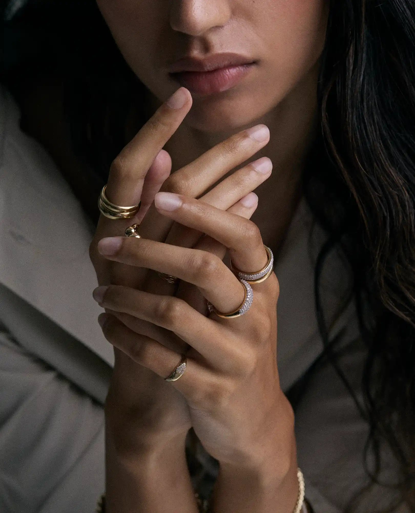 Diamond Dome Ring .50 Carat TW Diamond | 14kt Yellow Gold