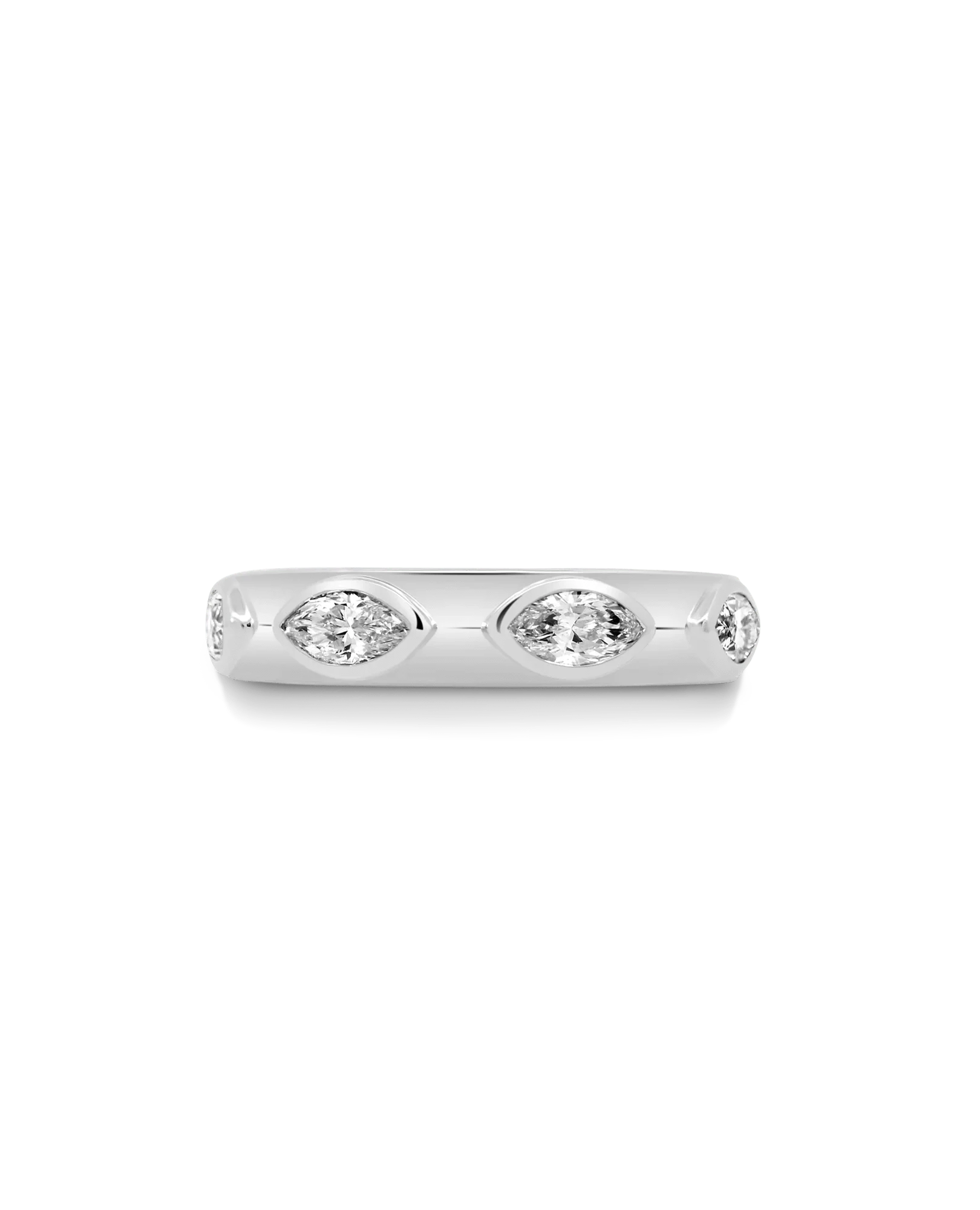 Diamond Ring .80 Carat TW Lab-Grown Diamond | 14kt White Gold