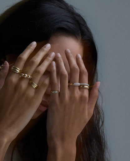 Diamond Split Ring .33 Carat TW Diamond | 14kt Yellow Gold