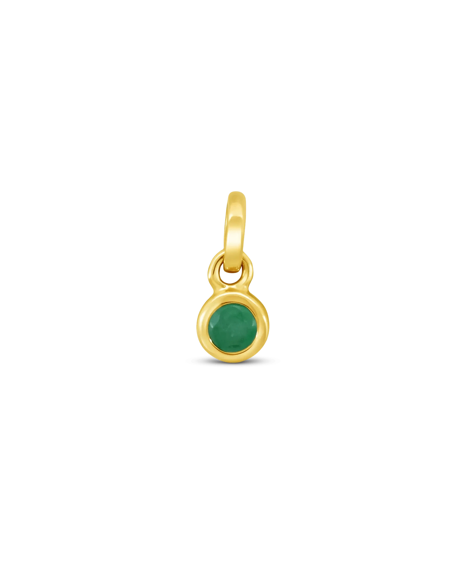 Emerald Pendant | 10kt Yellow Gold