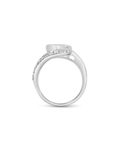 Engagement Ring 2.30 Carat TW Lab-grown Round Brilliant Diamond | 14kt White Gold
