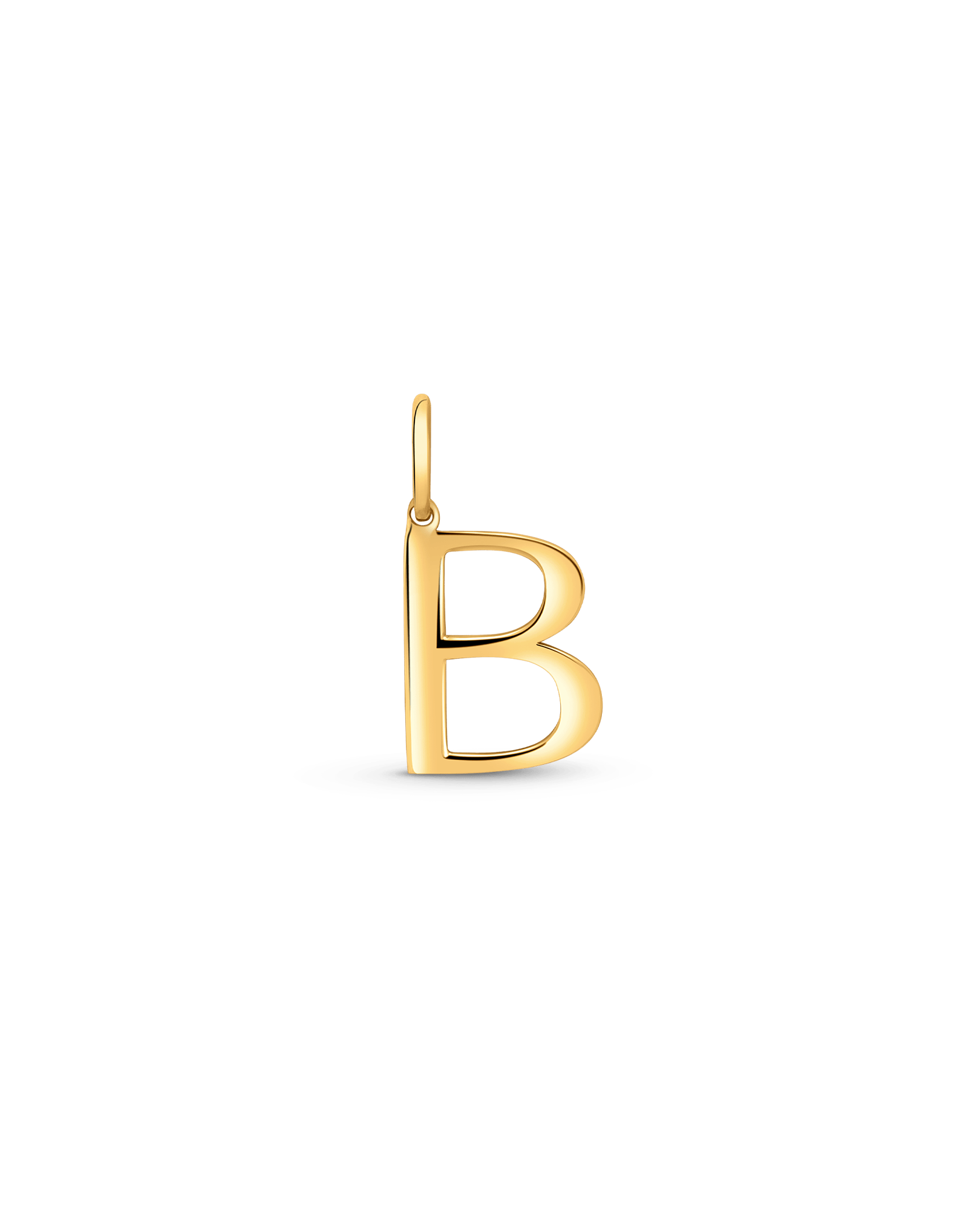 Initial "B" Pendant | 10kt Yellow Gold