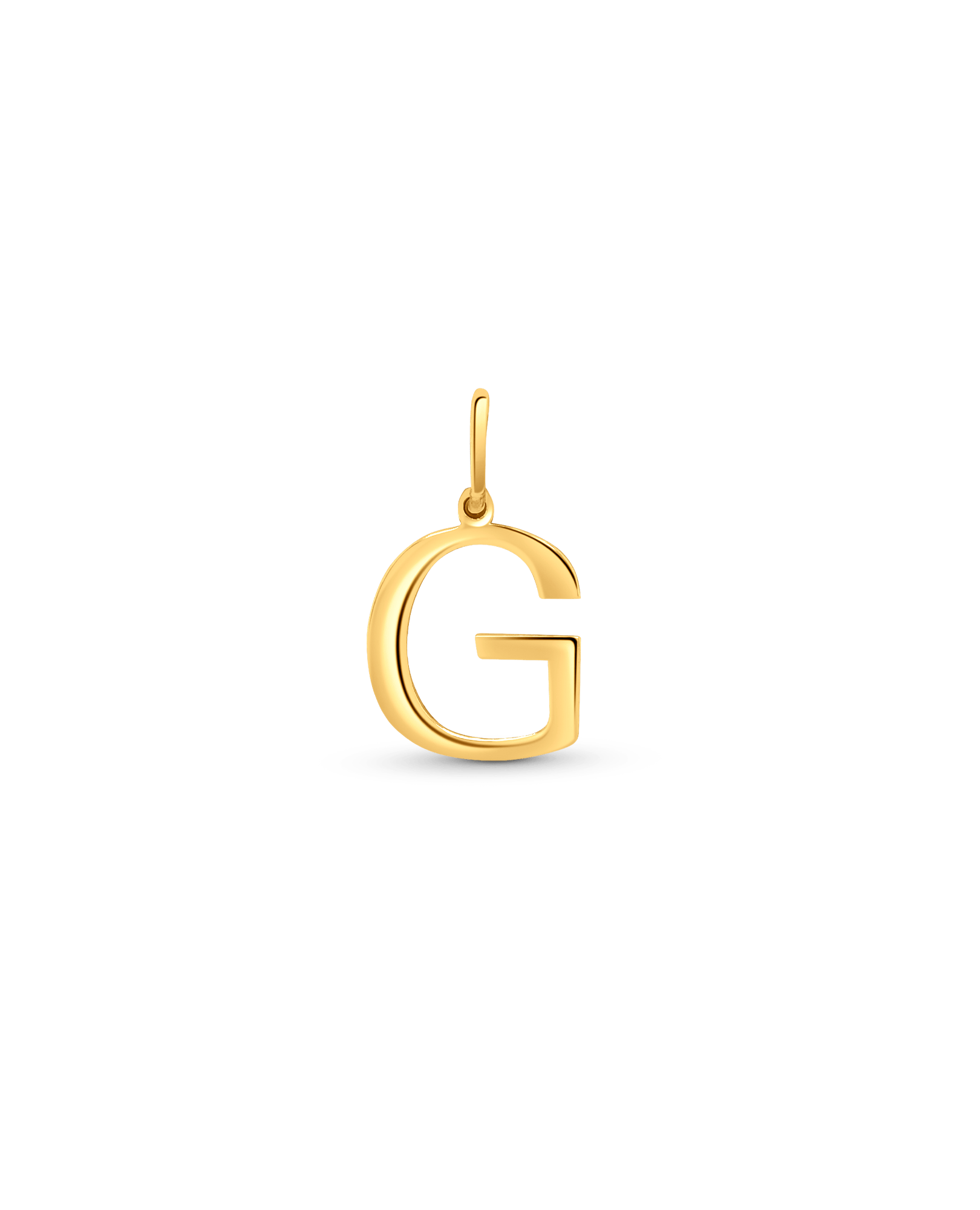 Initial "G" Pendant | 10kt Yellow Gold