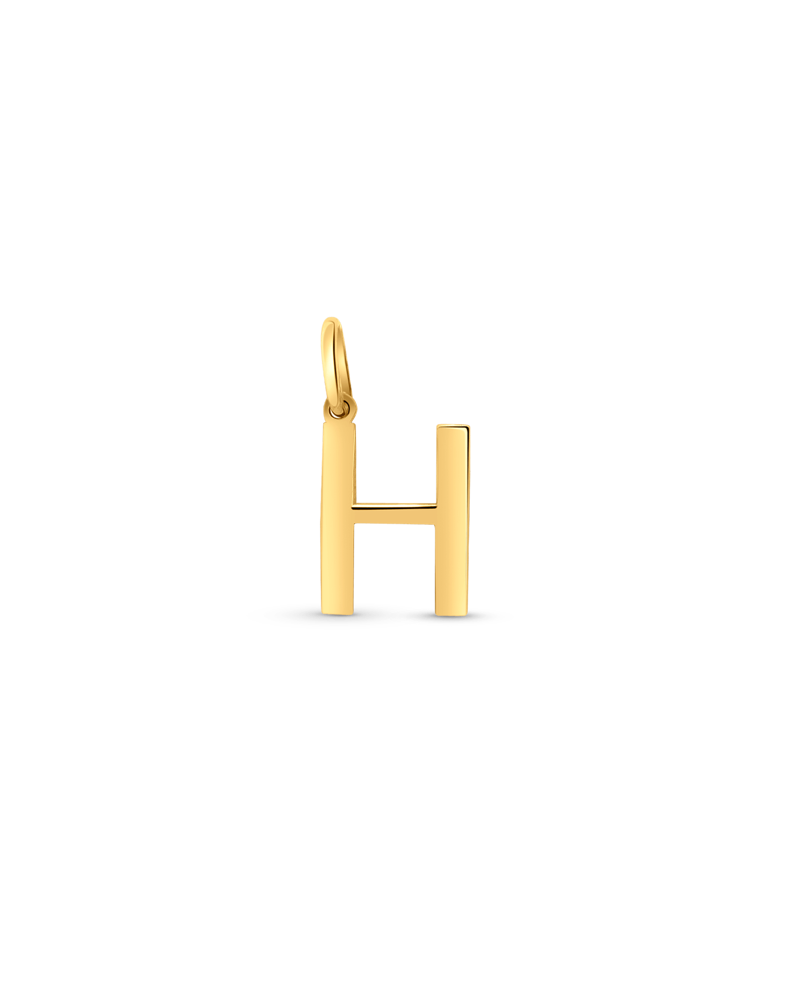 Initial "H" Pendant | 10kt Yellow Gold