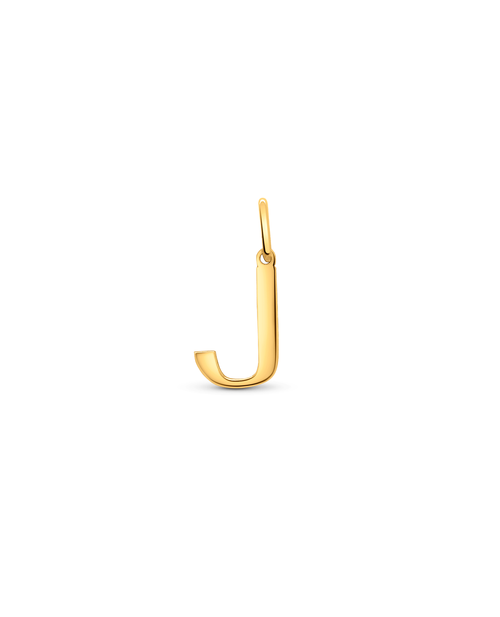 Initial "J" Pendant | 10kt Yellow Gold
