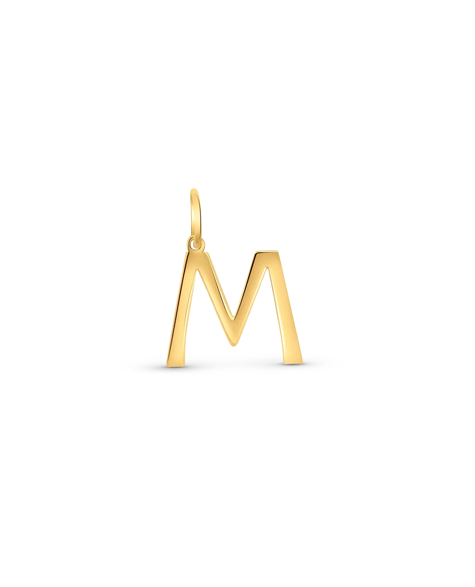 Initial "M" Pendant | 10kt Yellow Gold