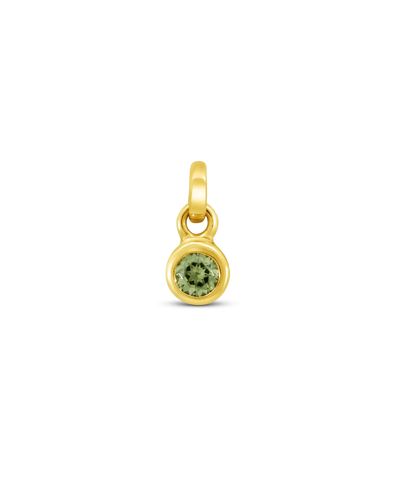 Peridot Pendant | 10kt Yellow Gold