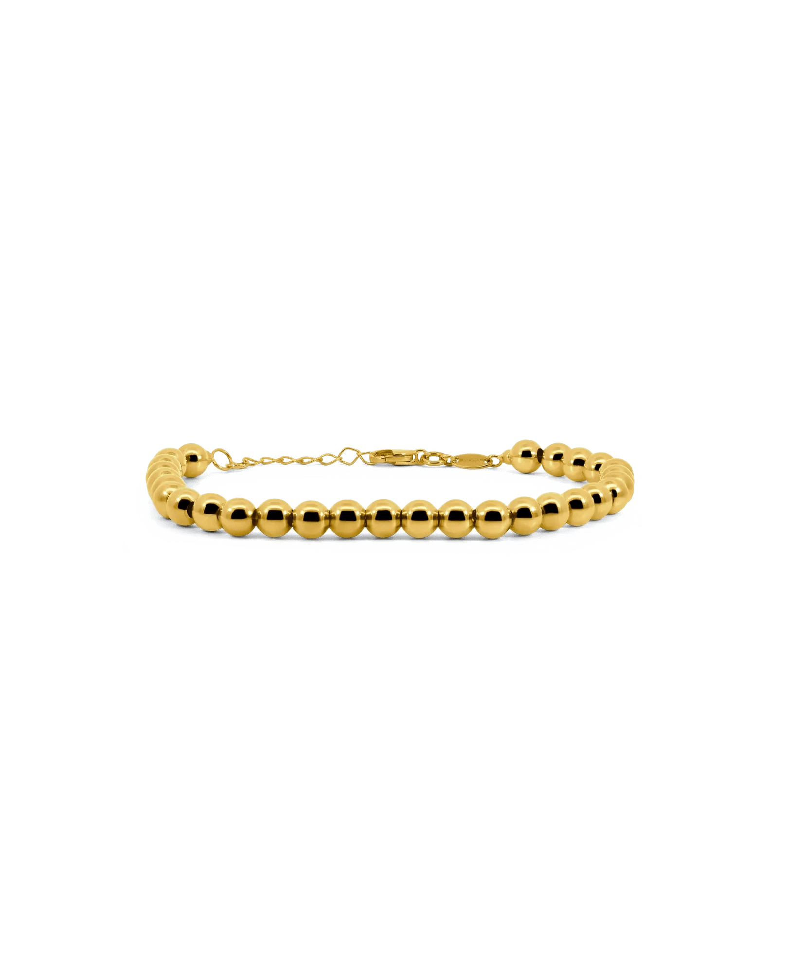 Petite Beaded Bracelet | 10kt Yellow Gold