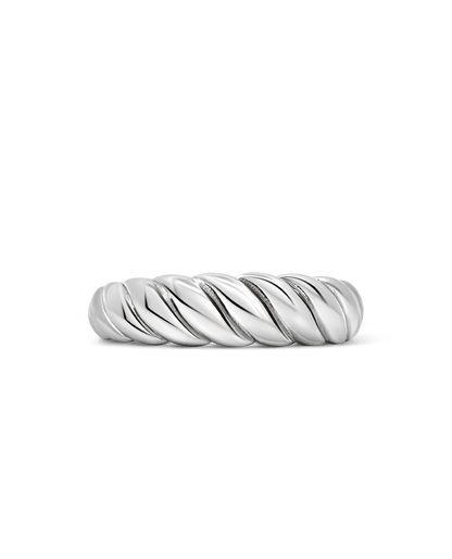 Petite Cornetto Ring | 10kt White Gold
