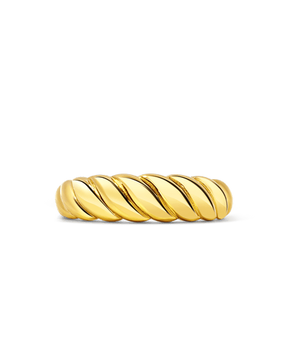 Petite Cornetto Ring | 10kt Yellow Gold