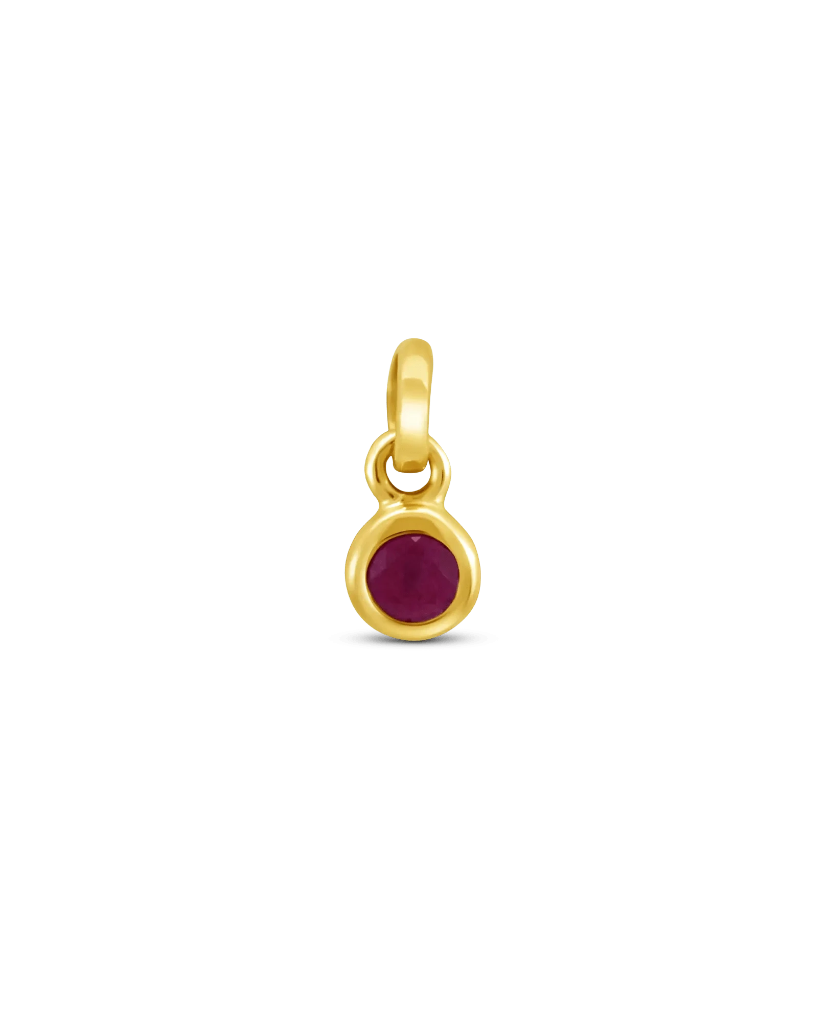 Ruby Pendant | 10kt Yellow Gold