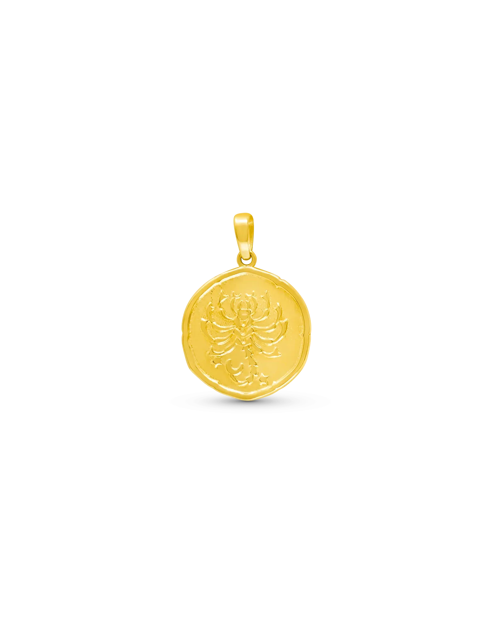 Scorpio Zodiac Pendant | 10kt Yellow Gold