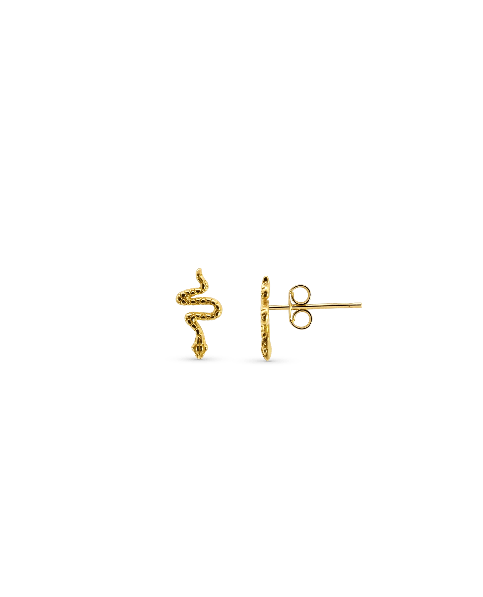 Snake Earrings | 10kt Yellow Gold