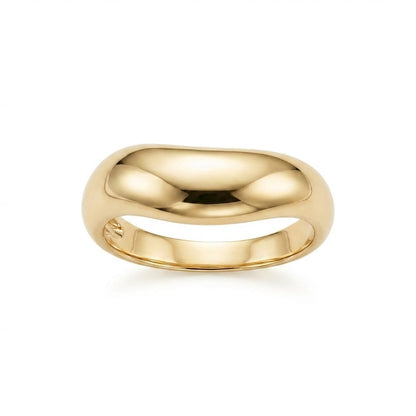 Vermeil Bold Chevron Ring | Silver