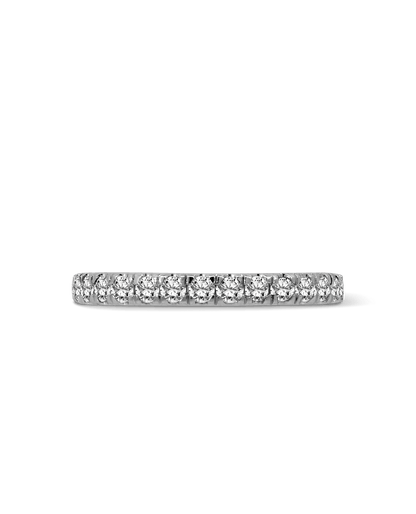 Wedding band .50 Carat TW Diamond | 14kt White Gold