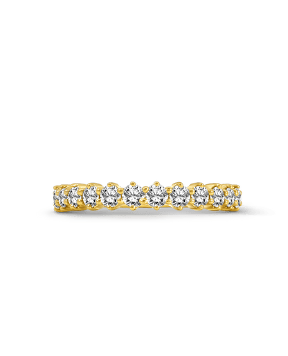 Wedding band .75 Carat TW Diamond | 14kt Yellow Gold