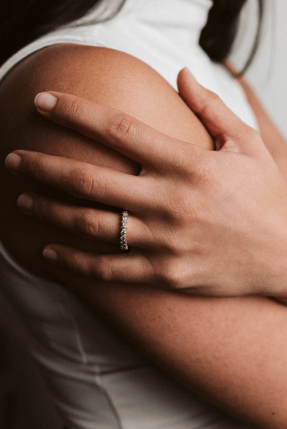 Wedding band .75 Carat TW Diamond | 14kt Yellow Gold